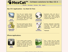 Tablet Screenshot of hexcat.com